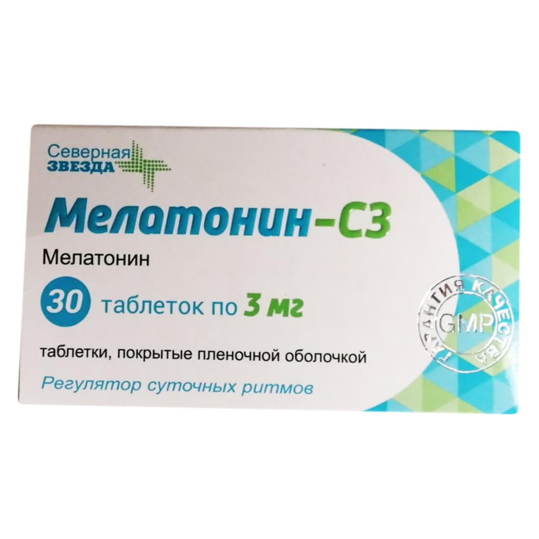 мелатонин-сз таб ппо 3мг N30