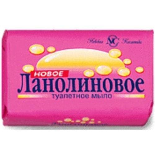 мыло новое ланолиновое 90 г
