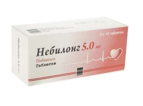 небилонг 5 мг 50 табл