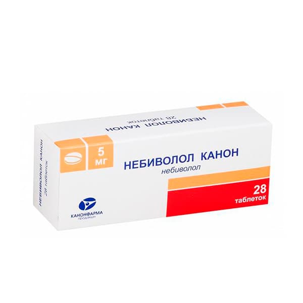 небиволол-канон таб 5мг N28