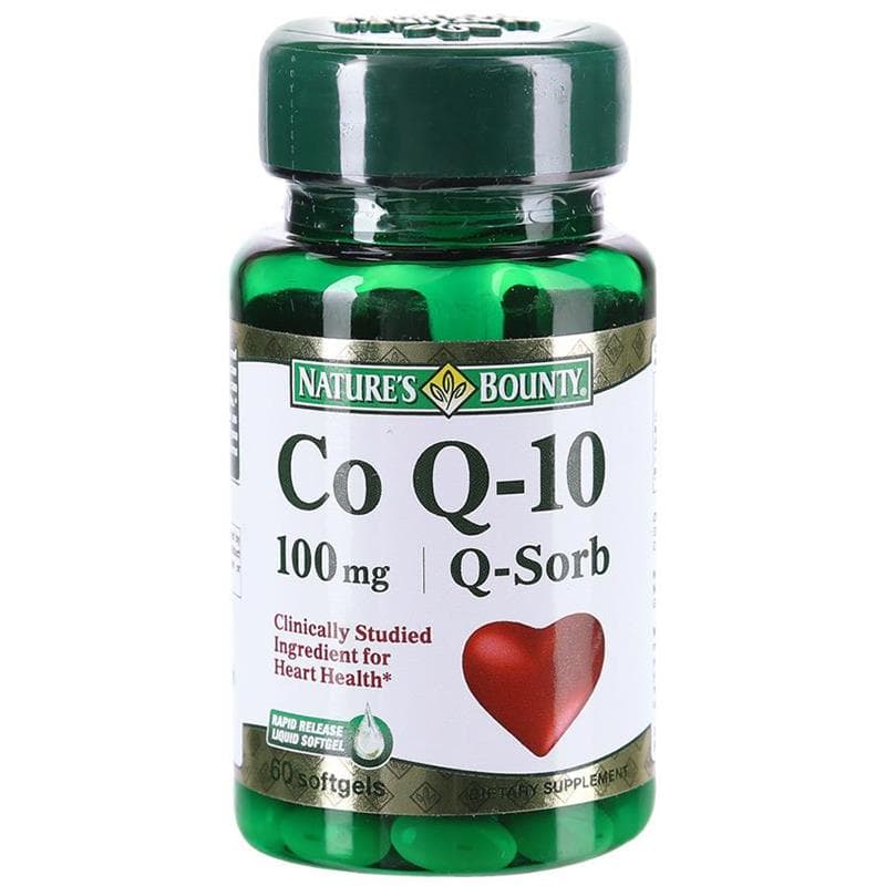 нэйчес баунти коэнзим q-10 капсул 60 natures bounty inc 