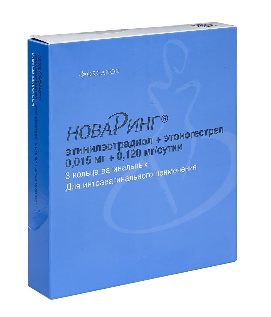 новаринг кольцо ваг 15мкг плюс 120мкг N3