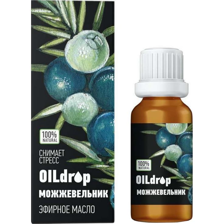 оилдроп масло эфирн 10мл можжевельник