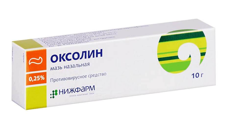 оксолиновая-нижфарм мазь наз 0,25% 10г