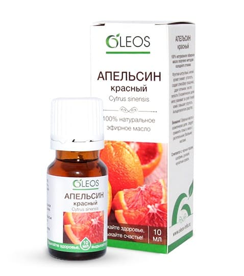 олеос масло эфирн 10мл апельсин красный