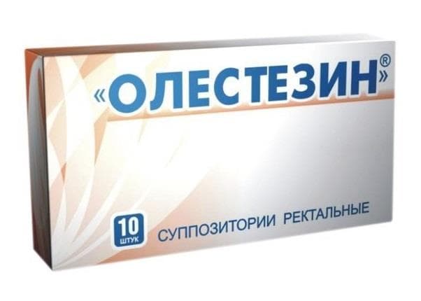 олестезин суппозитории ректальные n10