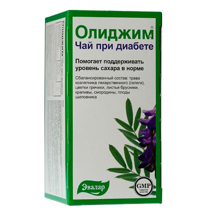 олиджим чай при диабете 2 г 20 фильтр-пакетов