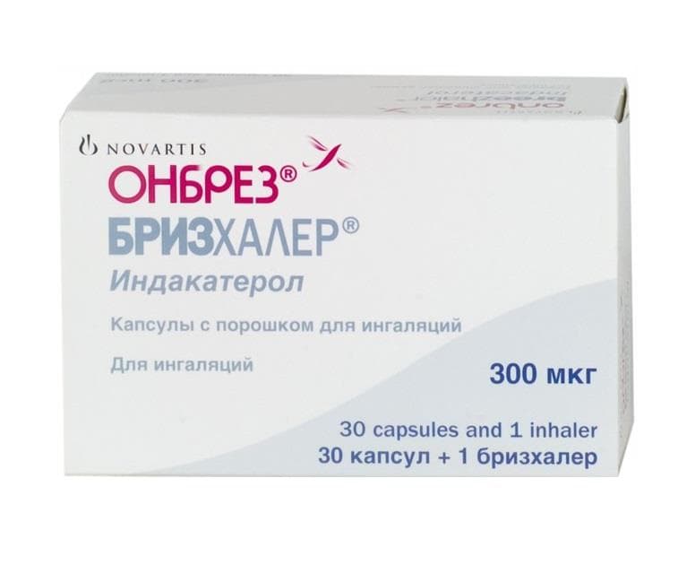 онбрез бризхалер порошок для инг 300 мкг 30 капс