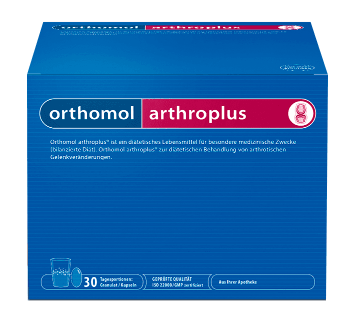 Orthomol arthroplus порошок и капсулы 30 дней