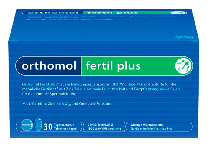 Orthomol fertil plus таблетки капсулы курс 30 дней
