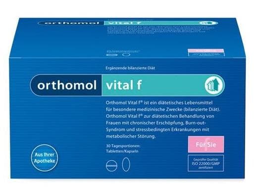Orthomol vital f таблетки и капсулы 30 дней