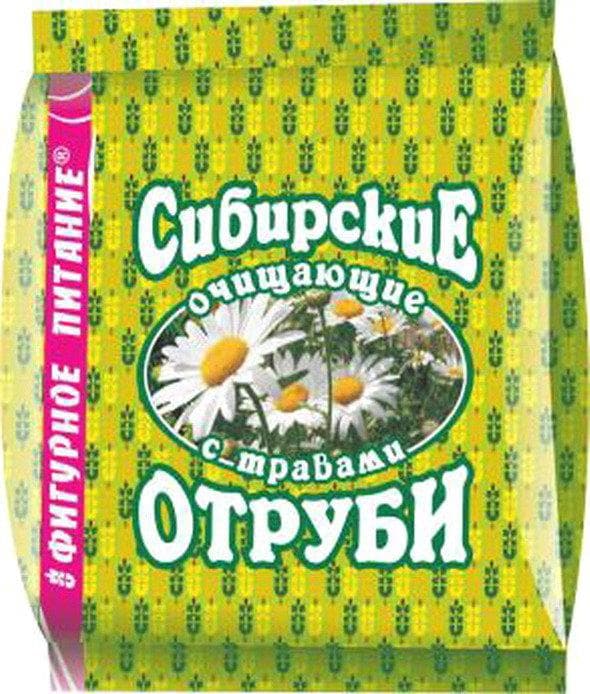 отруби сибирские диетические очищающие 200 г