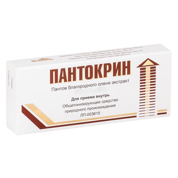 пантокрин таб 30