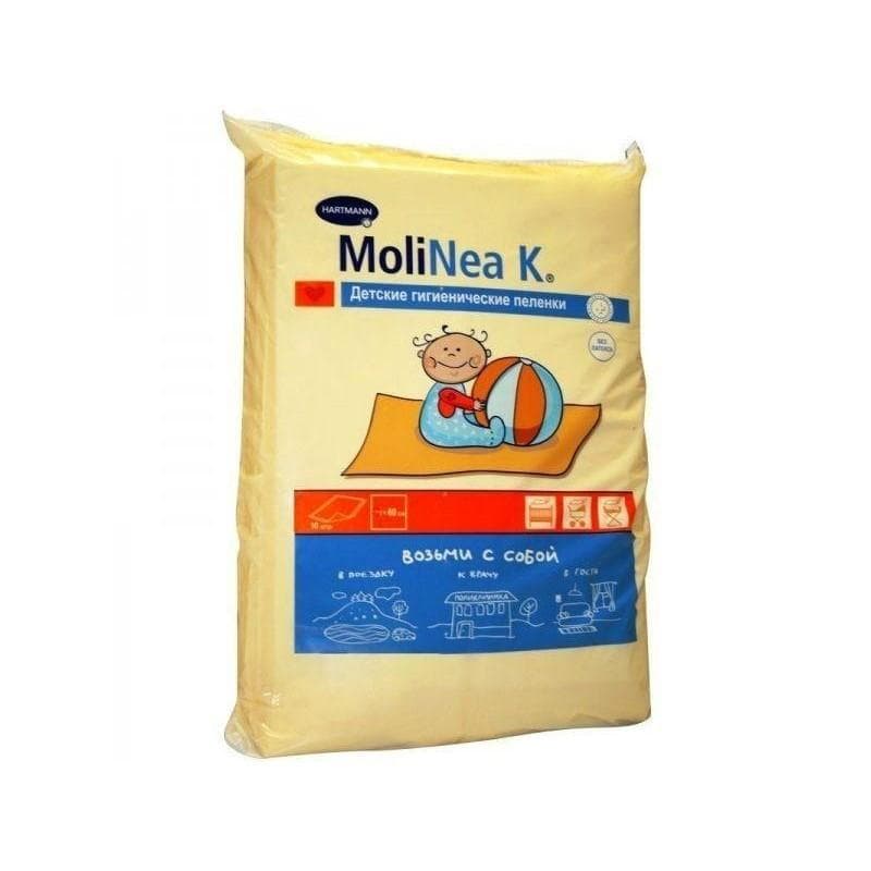 молинеа к пеленки детские 60*60 см 10 шт 
