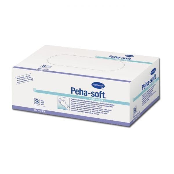 перчатки peha-soft р s 100 н/стер латекс