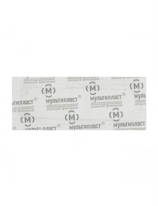 пластырь мультипласт 1,9смx7,2см с брилл зел