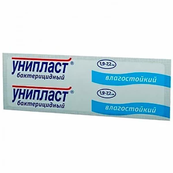 пластырь унипласт 1,9смx7,2см влагостойкий