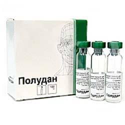полудан лиофилизат для инъекций 100 ед 1 фл