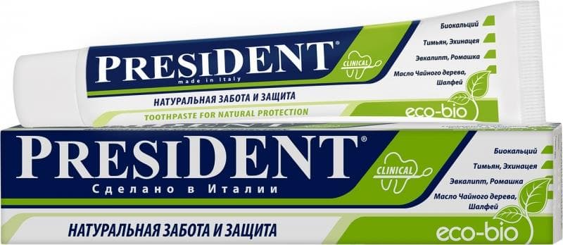 президент эко-био з/паста 50мл