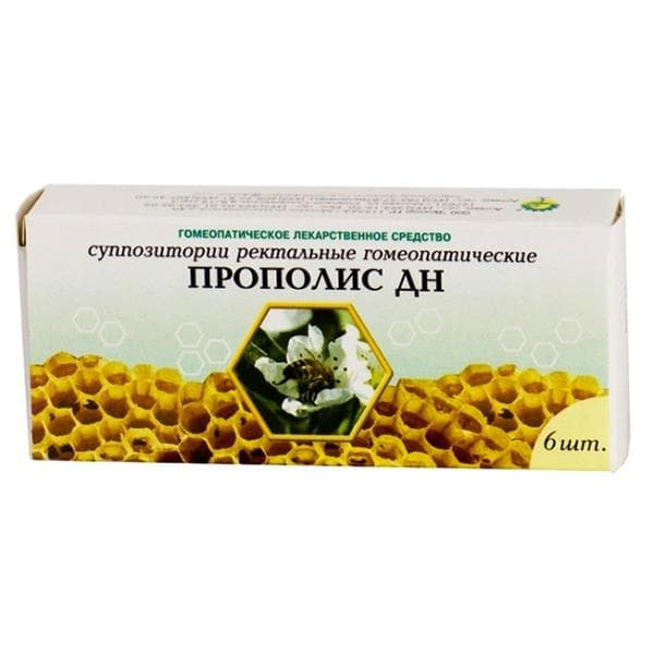 прополис-дн супп рект гомеопат 6