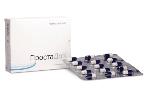 простадоз капсул 253,4мг 60