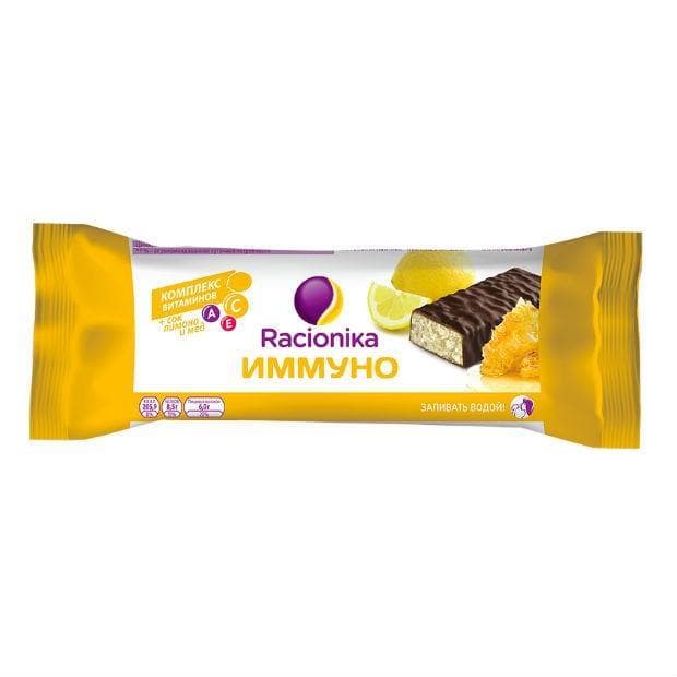 рационика иммуно батончик 30г вкус меда и лимона