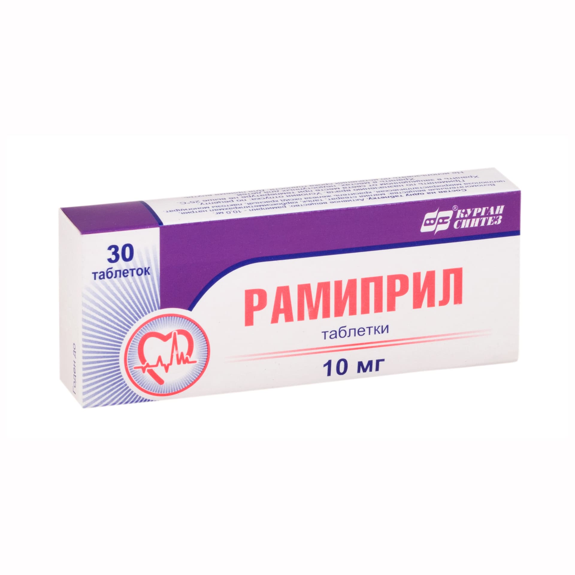 рамиприл-акос таб 10мг N30