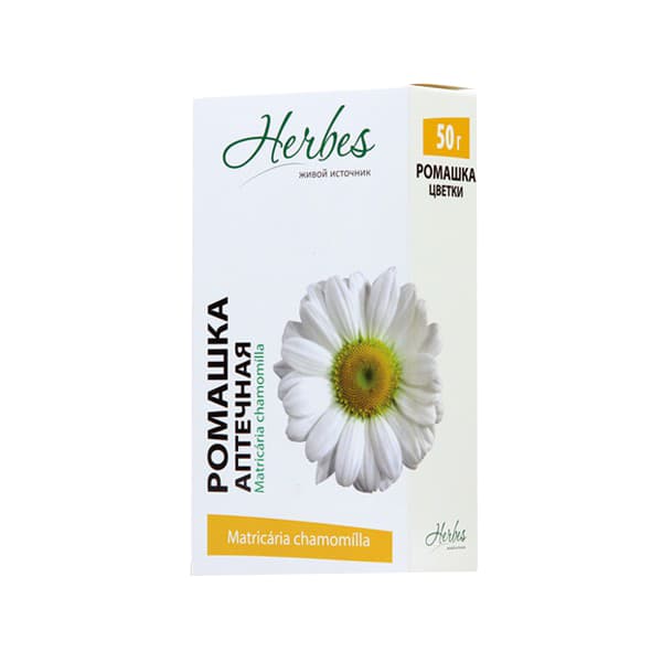 ромашка аптечная цветки пач 50г