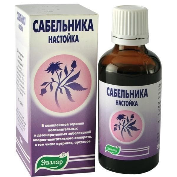 сабельник-эвалар настойка 100 мл
