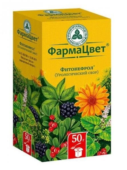 урологический сбор фитонефрол 50 г