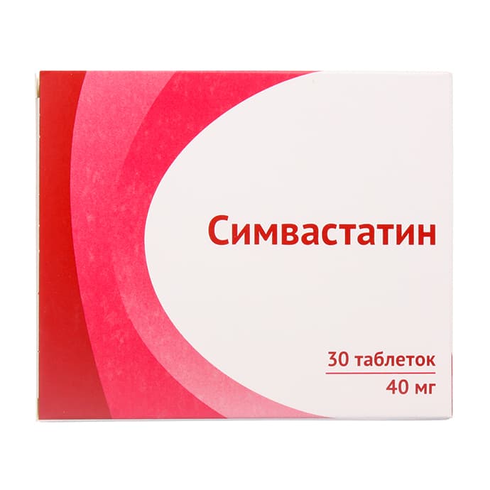 симвастатин-озон таб ппо 40мг 30
