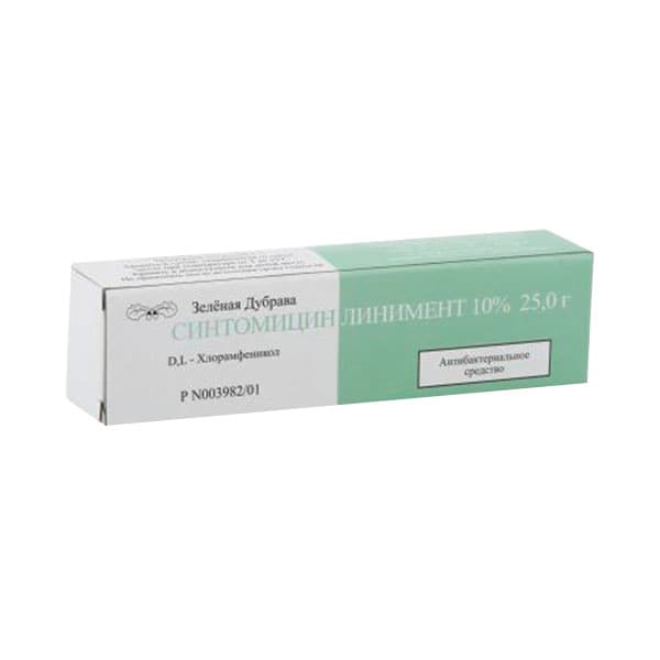 синтомицин линим 10% 25г
