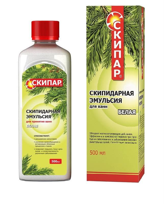 скипар нтв-02 эмульс для ванн 500мл белая
