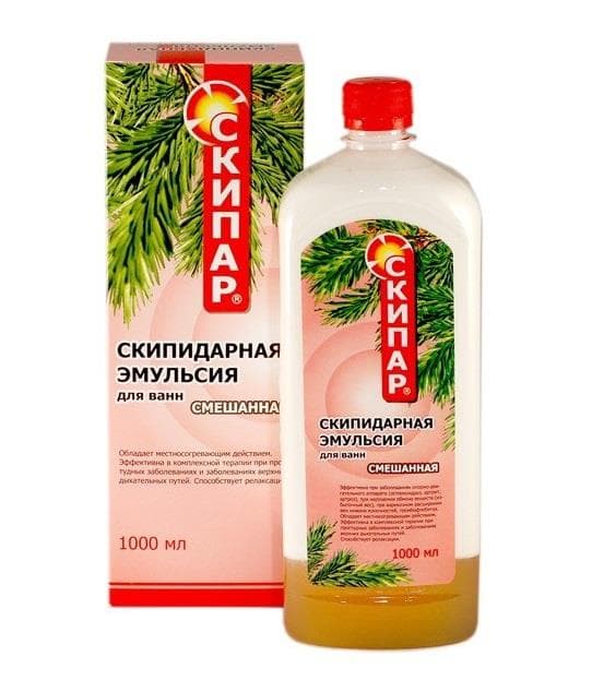 скипар эмульс скипидарная 1000мл смешанная для ванн