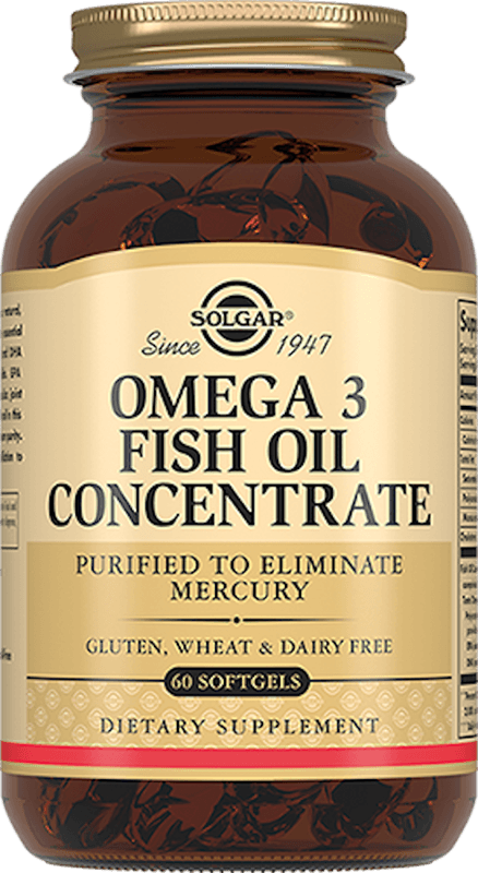solgar omega-3 концентрат рыбьего жира 60 капсул