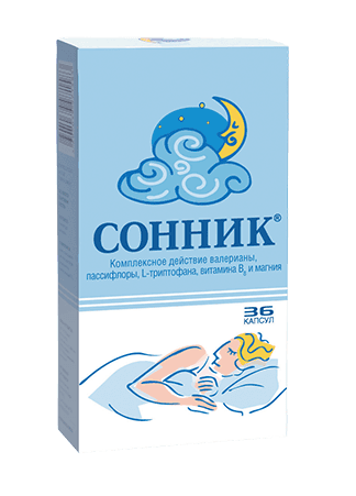 сонник, капсул 0 3г 36