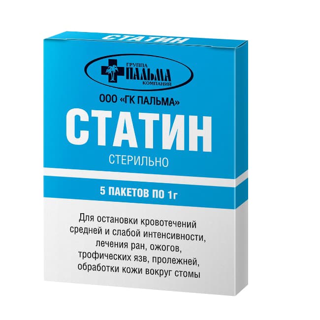 статин пальма порошок пак 1г N5