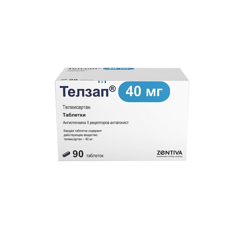 телзап таб 40мг N90