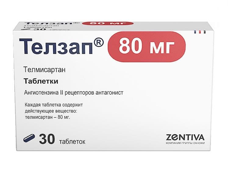 телзап таб 80мг N30