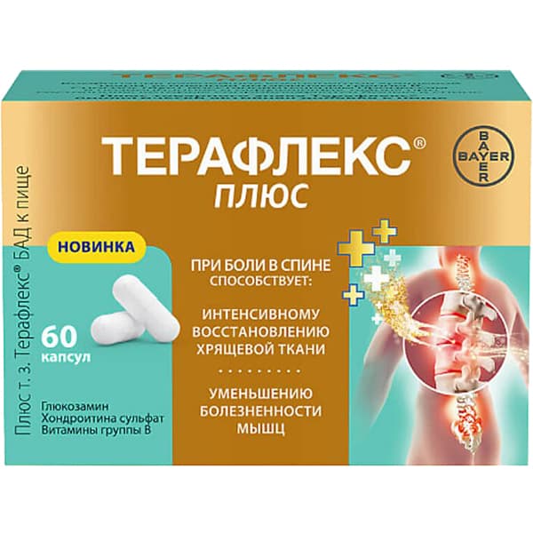 терафлекс плюс капсул N60