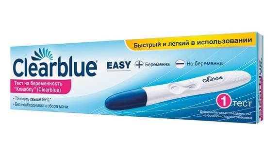 тест на беременность клиаблу изи n1