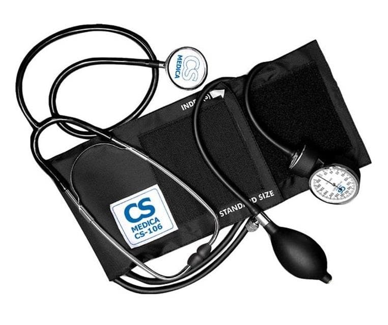 тонометр cs medica механический cs-106 с фонендоскопом