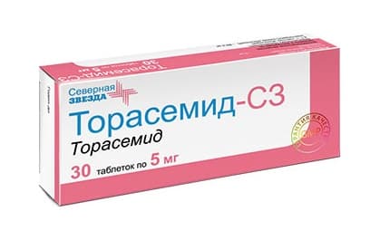 торасемид-сз таб 5мг N30