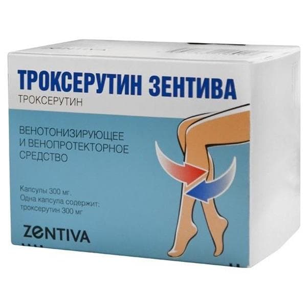 троксерутин зентива 300 мг 90 капс