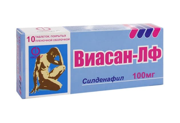 виасан-лф 100 мг 10 табл