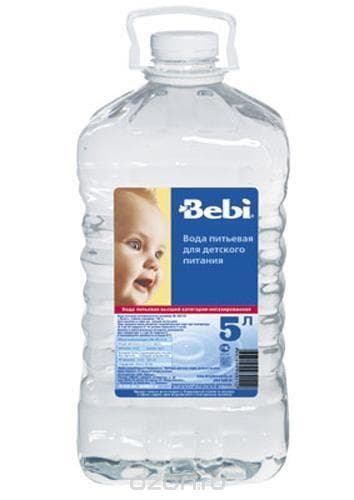 вода питьевая беби с рождения 5л