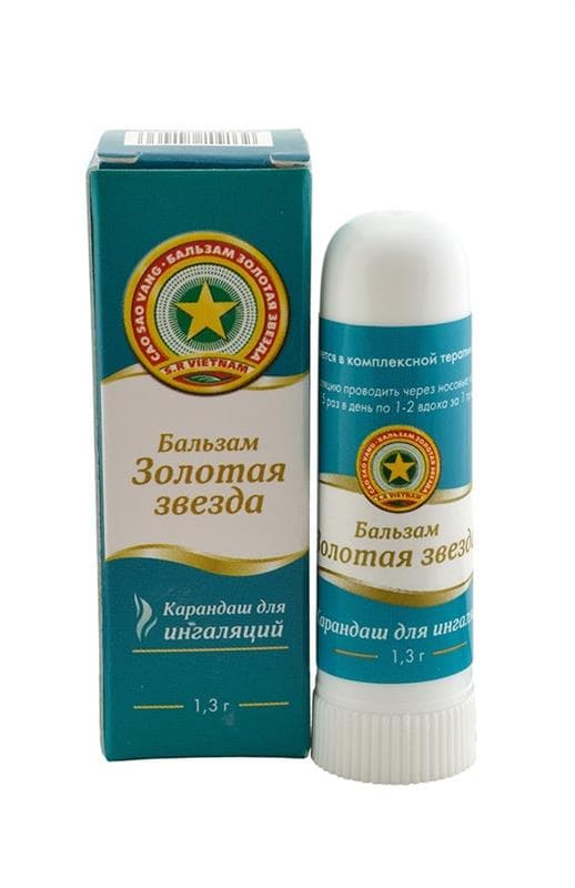 золотая звезда карандаш для ингаляций 1,3 г