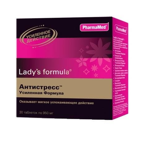 Ladys formula антистресс усиленная формула 30 таблеток