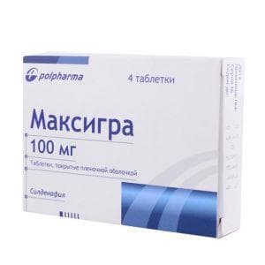 максигра таб 100мг 4