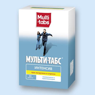 Milti-tabs интенсив 30 таблеток
